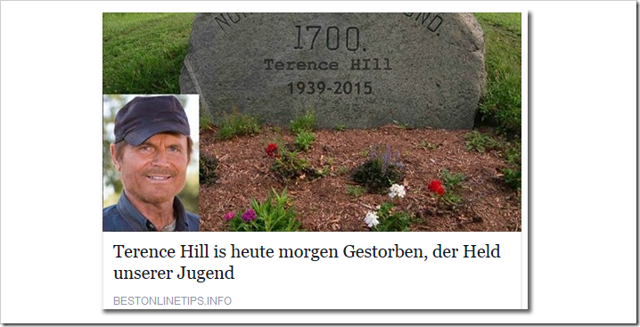 Terence Hill Heute Tot