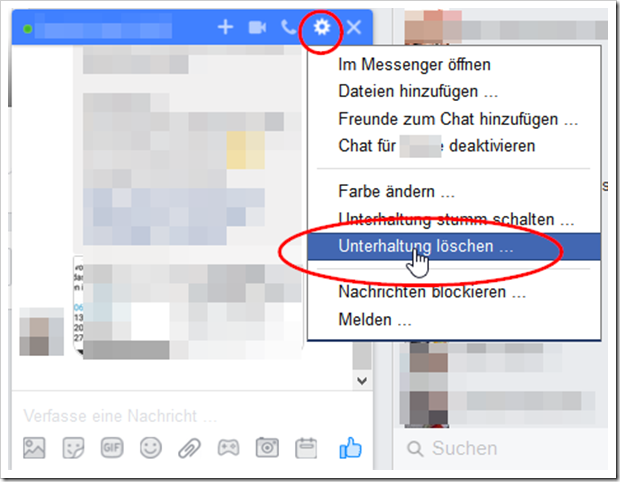 Facebook Messenger Kontakte Löschen
