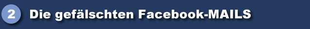 Facebook: Die gefälschten Facebook-MAILS