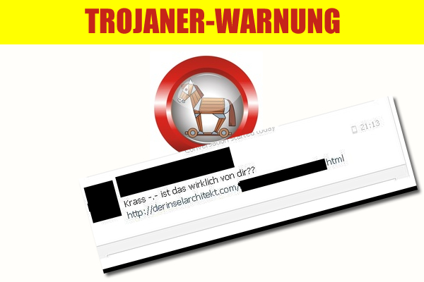 Trojaner-Warnung: Immobilien, Traumhäuser, Mallorca Links