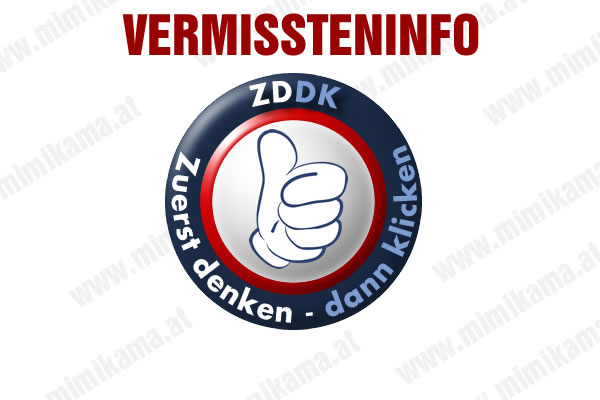ZDDK-Facebook: Vermissteninformation