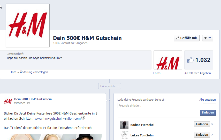 2013-07-19 20_45_50-(1) Dein 500€ H&M Gutschein