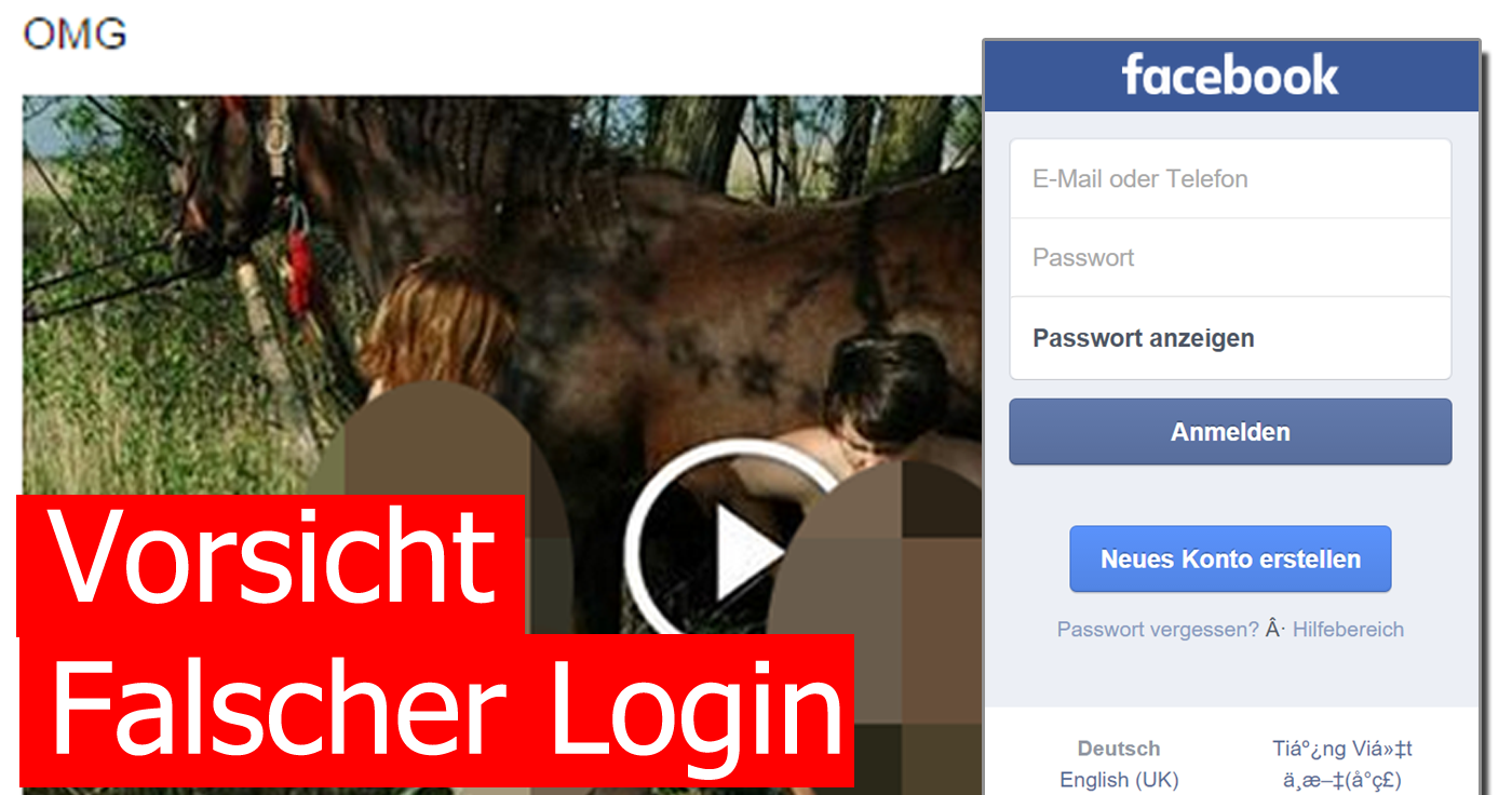 Login neues facebook Facebook login