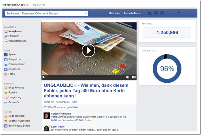 UNGLAUBLICH – Wie man, dank diesem Fehler, jeden Tag 500 Euro ohne Karte abheben kann! Funktioniert mit 90% aller Bankomaten.