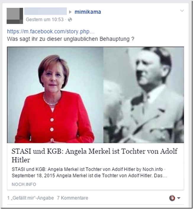 Angela Merkel Tochter Von Hitler