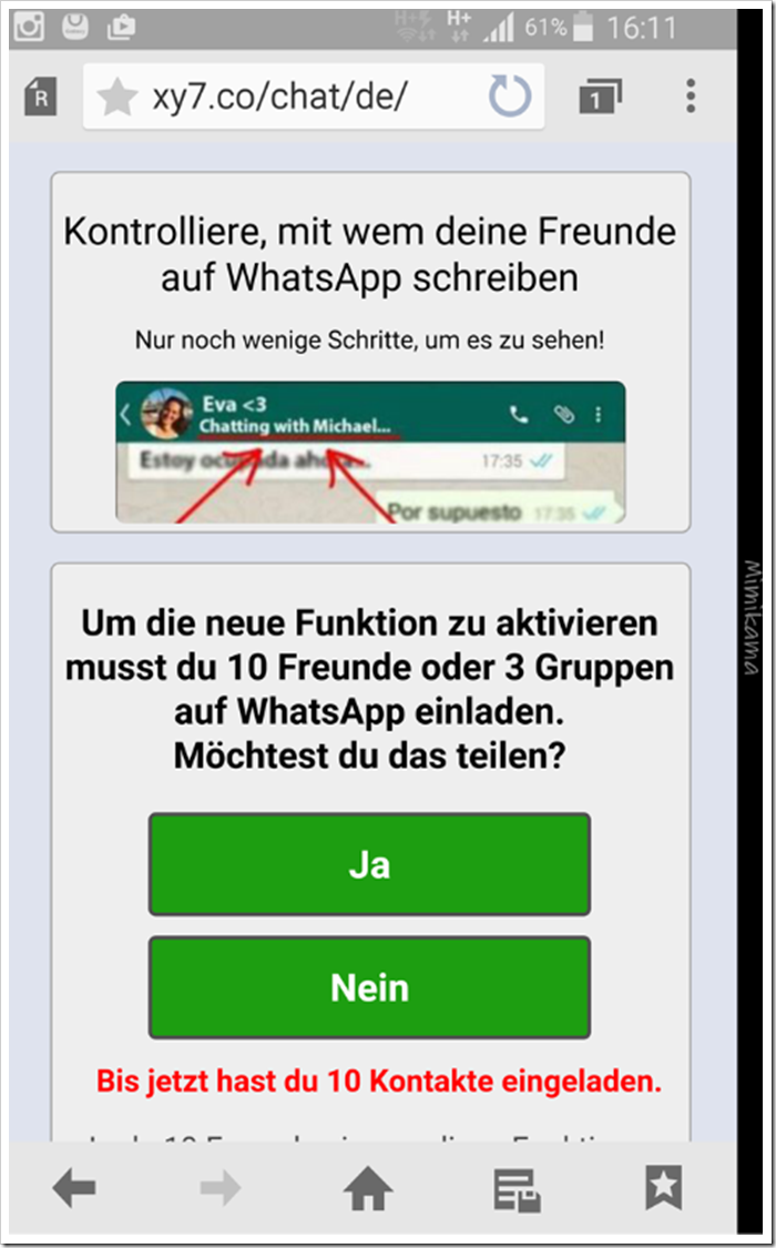 WhatsApp von anderen lesen Apps