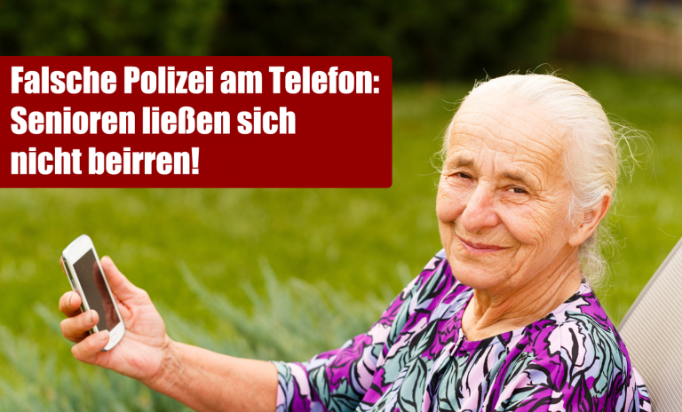 So dumm waren die Senioren jedoch nicht: Falsche Polizisten versuchten, ältere Menschen am Telefon auszuhorchen