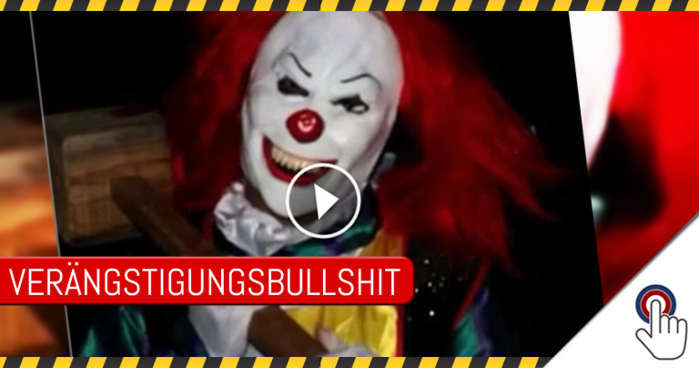 Video über Clown-Säuberung an Halloween ist UNSINN!
