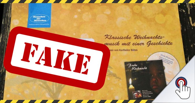 Vergiftete CD von der “Karlheinz Böhm Äthiopienhilfe”?