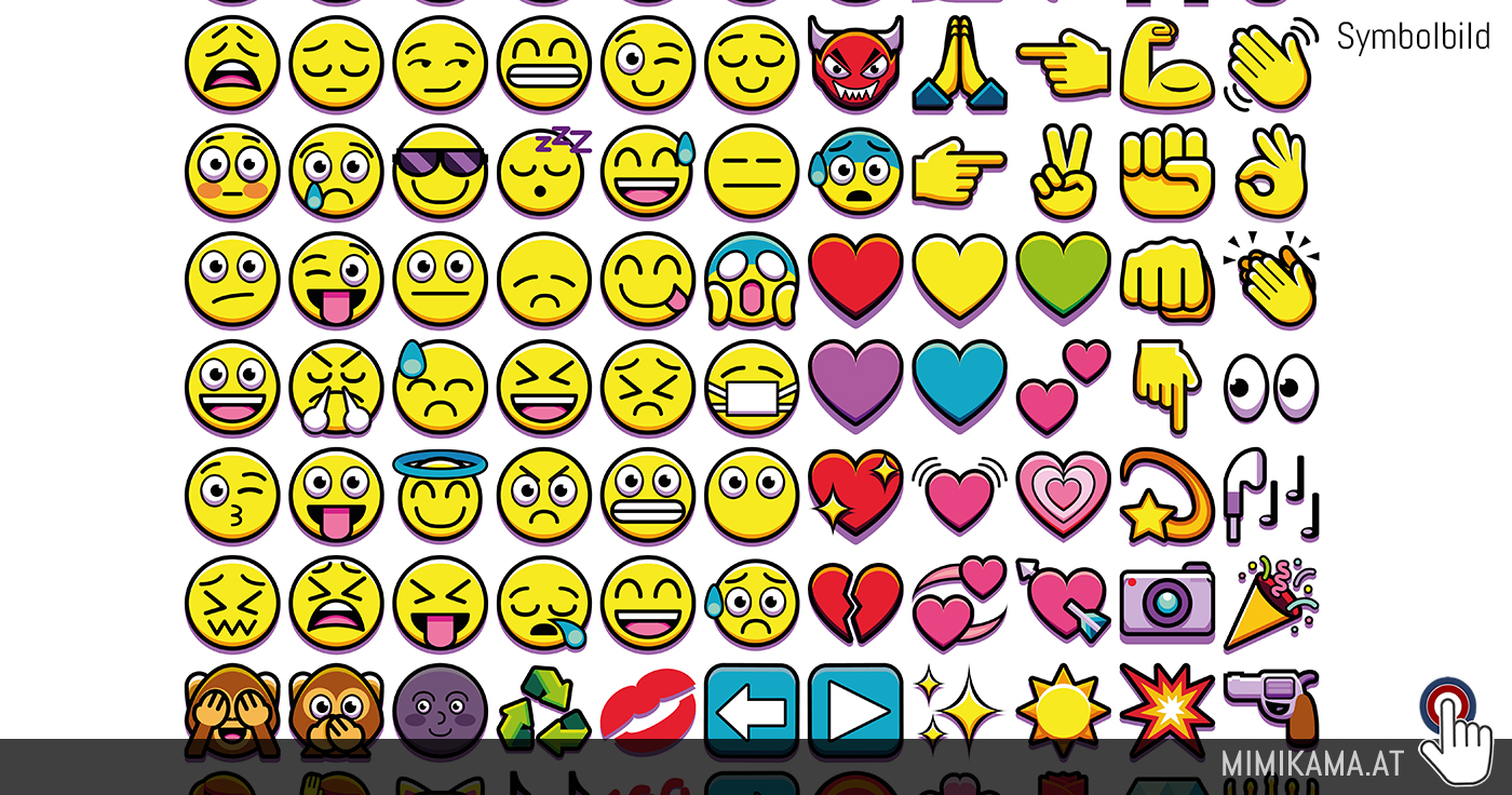 Flirten emojis