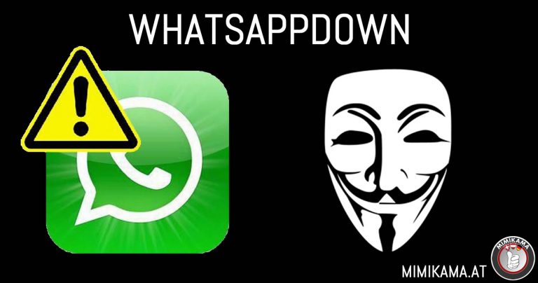 WhatsApp wurde angeblich von Anonymous gehackt! (whatsappdown)