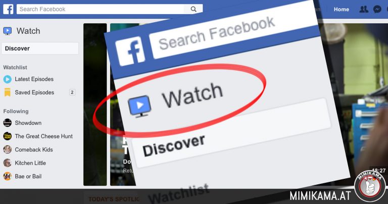 Facebook will Video-Plattform werden: “Watch” soll Youtube Konkurrenz machen