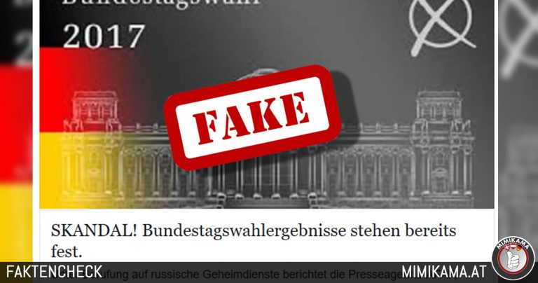 Faktencheck: Stehen die Bundestagswahlergebnisse bereits fest?
