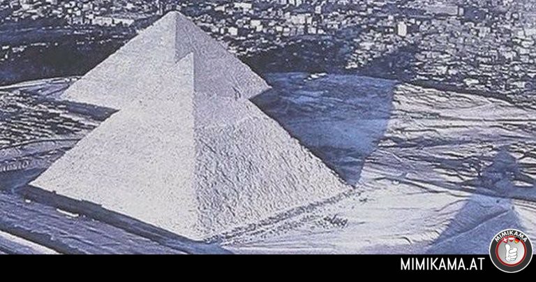 Eingeschneite Pyramiden?
