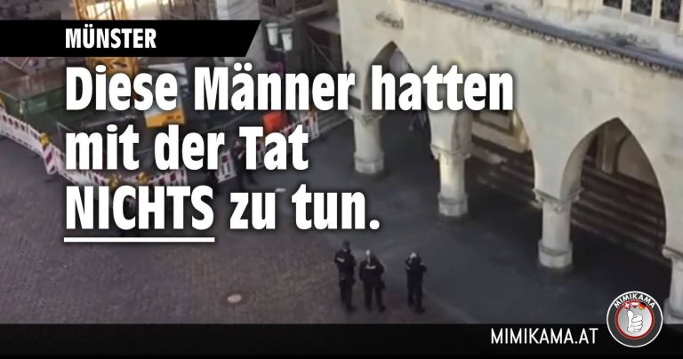 Video aus Münster zeigt NICHT den Täter