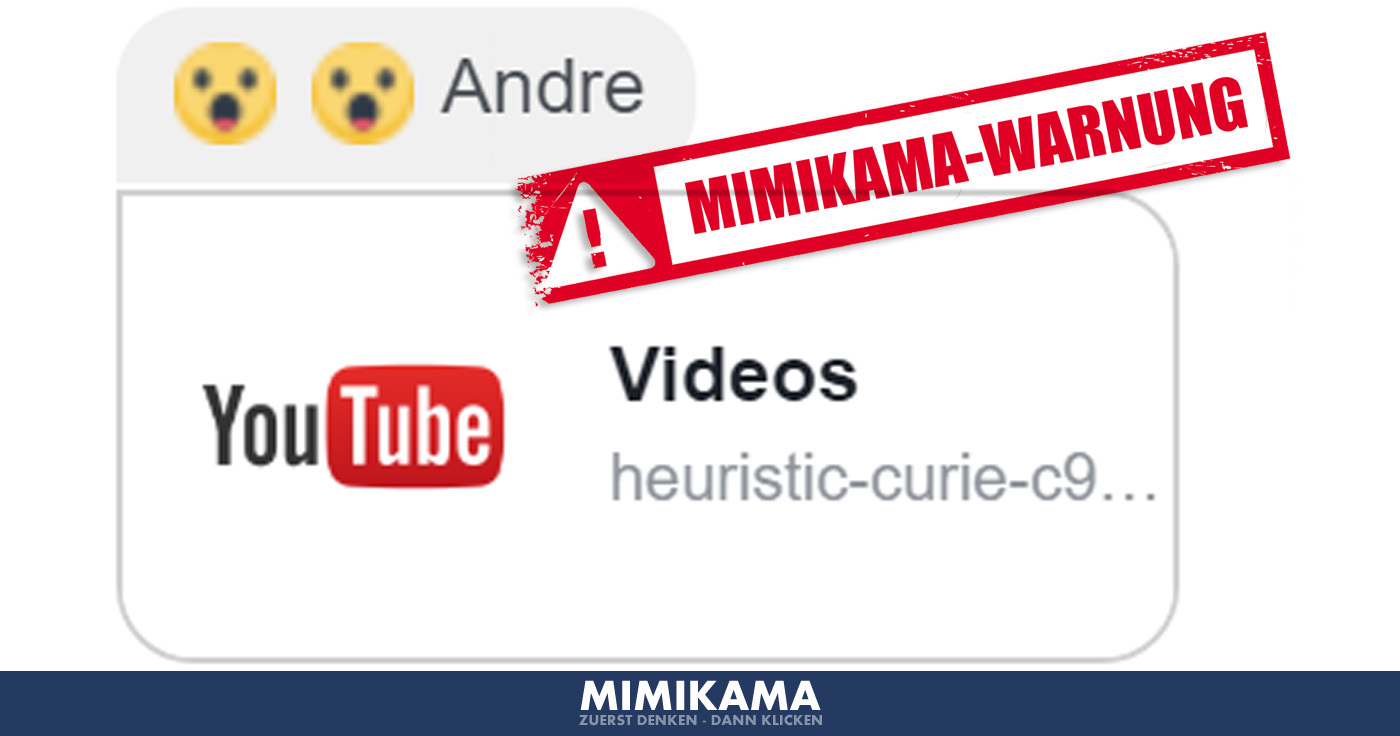 Dringende Warnung: Der sog. „YouTube-Virus” auf Facebook.