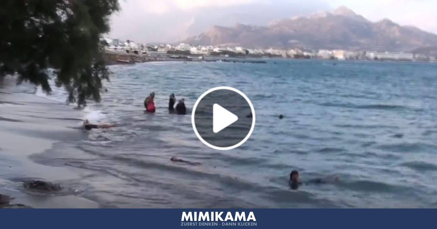 Inszeniert eine Filmcrew auf Kreta das Ertrinken von Flüchtlingen?