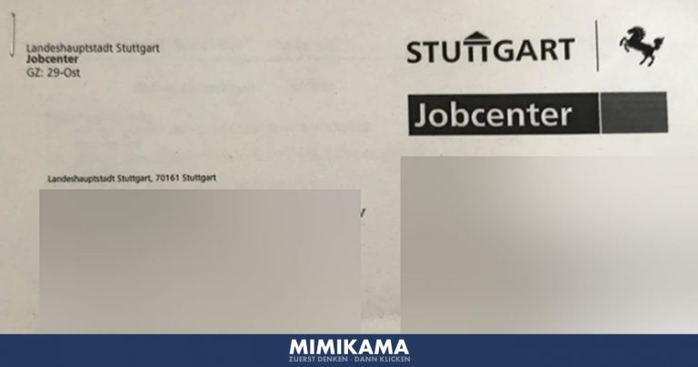 Faktencheck: Der Jobcenter-Bescheid aus Stuttgart