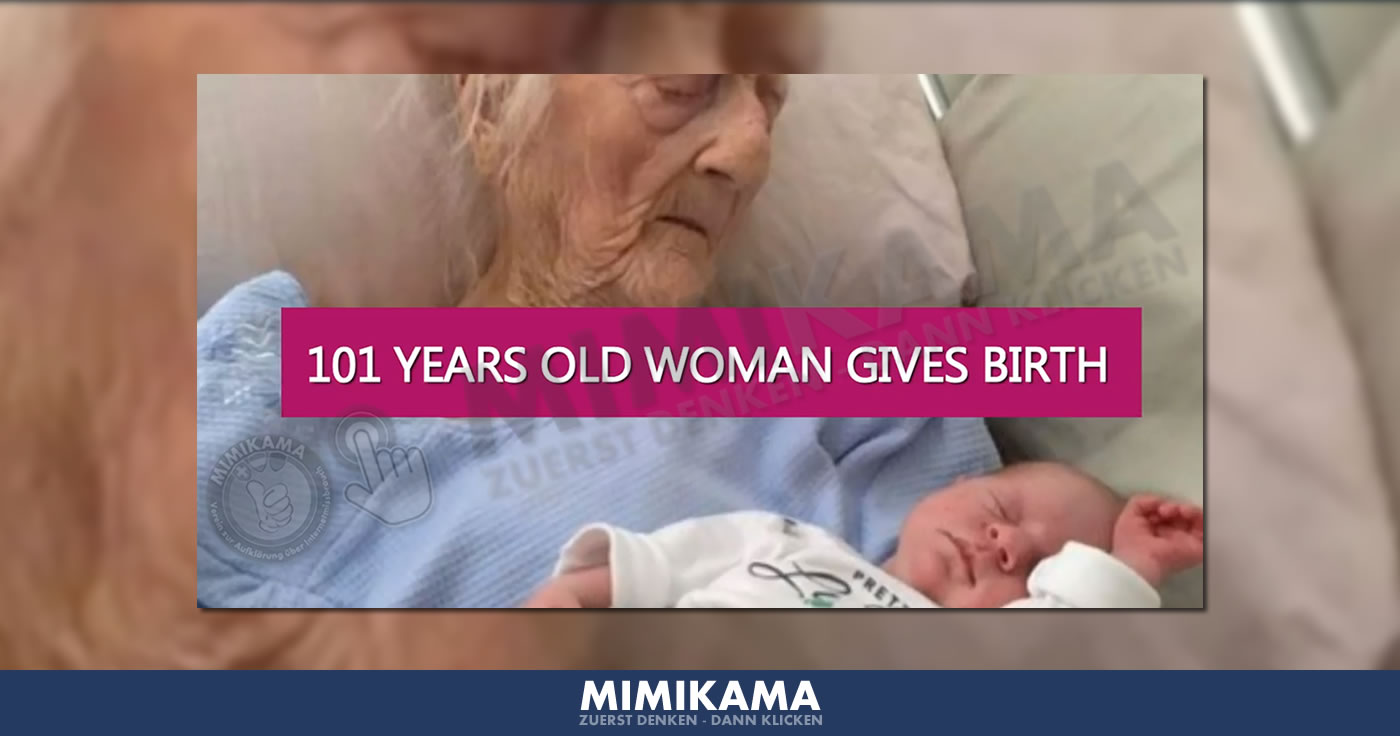 Faktencheck: Bringt eine 101-Jährige ein Kind zur Welt?