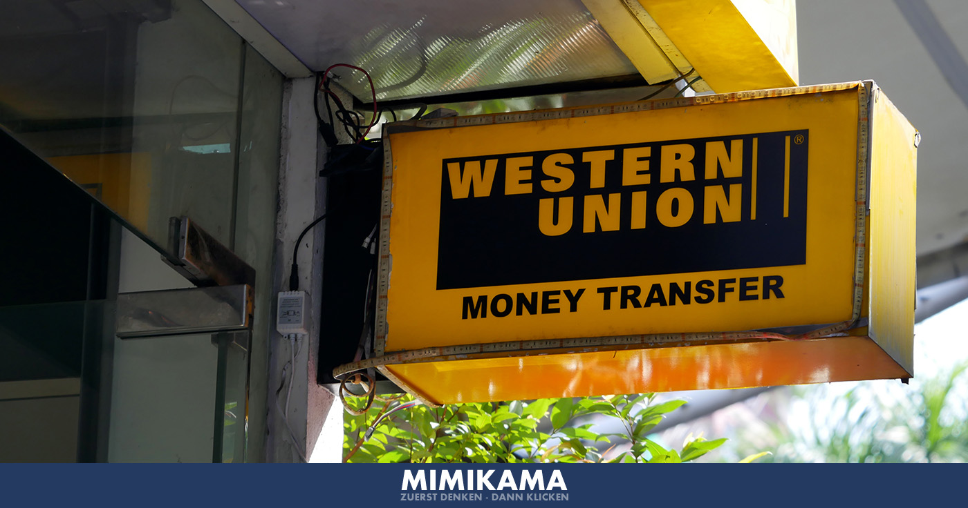 Vorsicht vor Kleinanzeigenbetrug mit Western Union Überweisungen