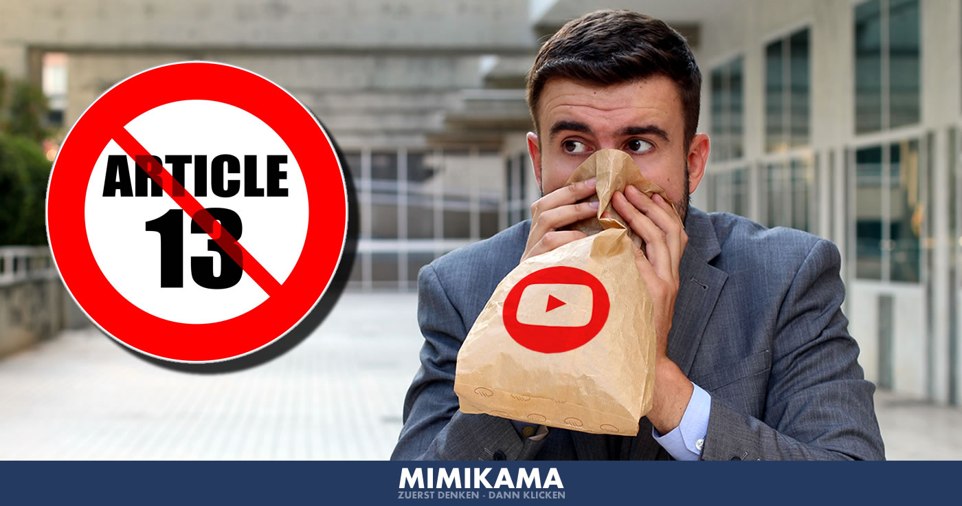 Panik auf YouTube wegen "Artikel 13"!