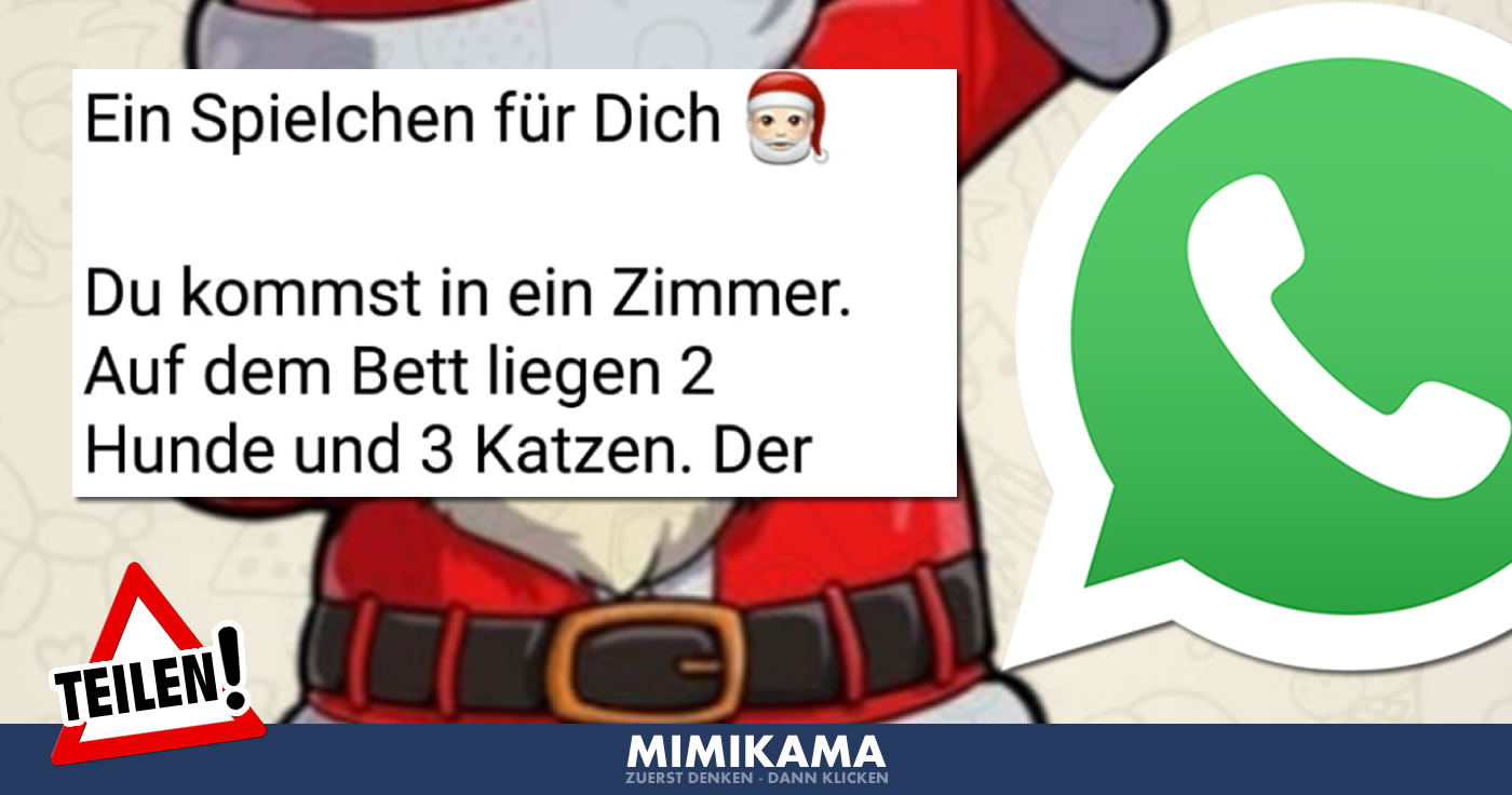 WhatsApp: Weihnachtsmann als Profilbild?