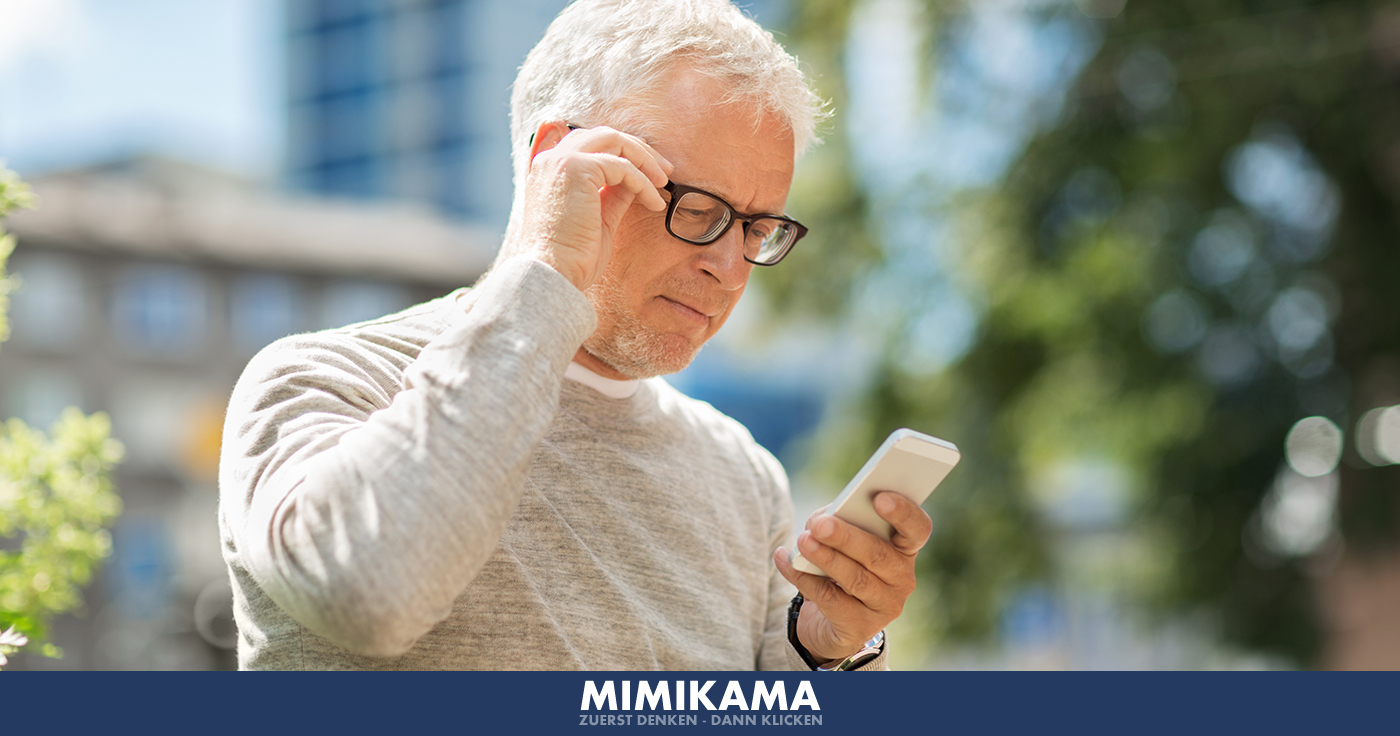 Senioren sind Smartphones zu kompliziert!
