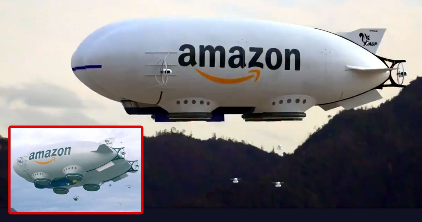 Das Amazon-Mutterschiff: Fake oder Realität?
