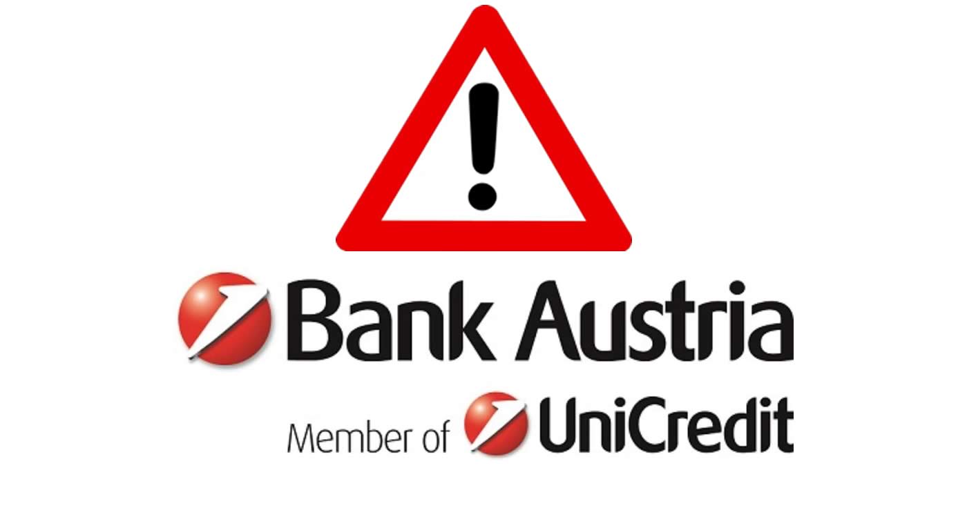 Betrüger missbrauchen den Namen der Bank Austria