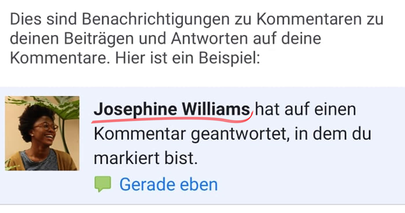keine Angst vor Josephine Williams!