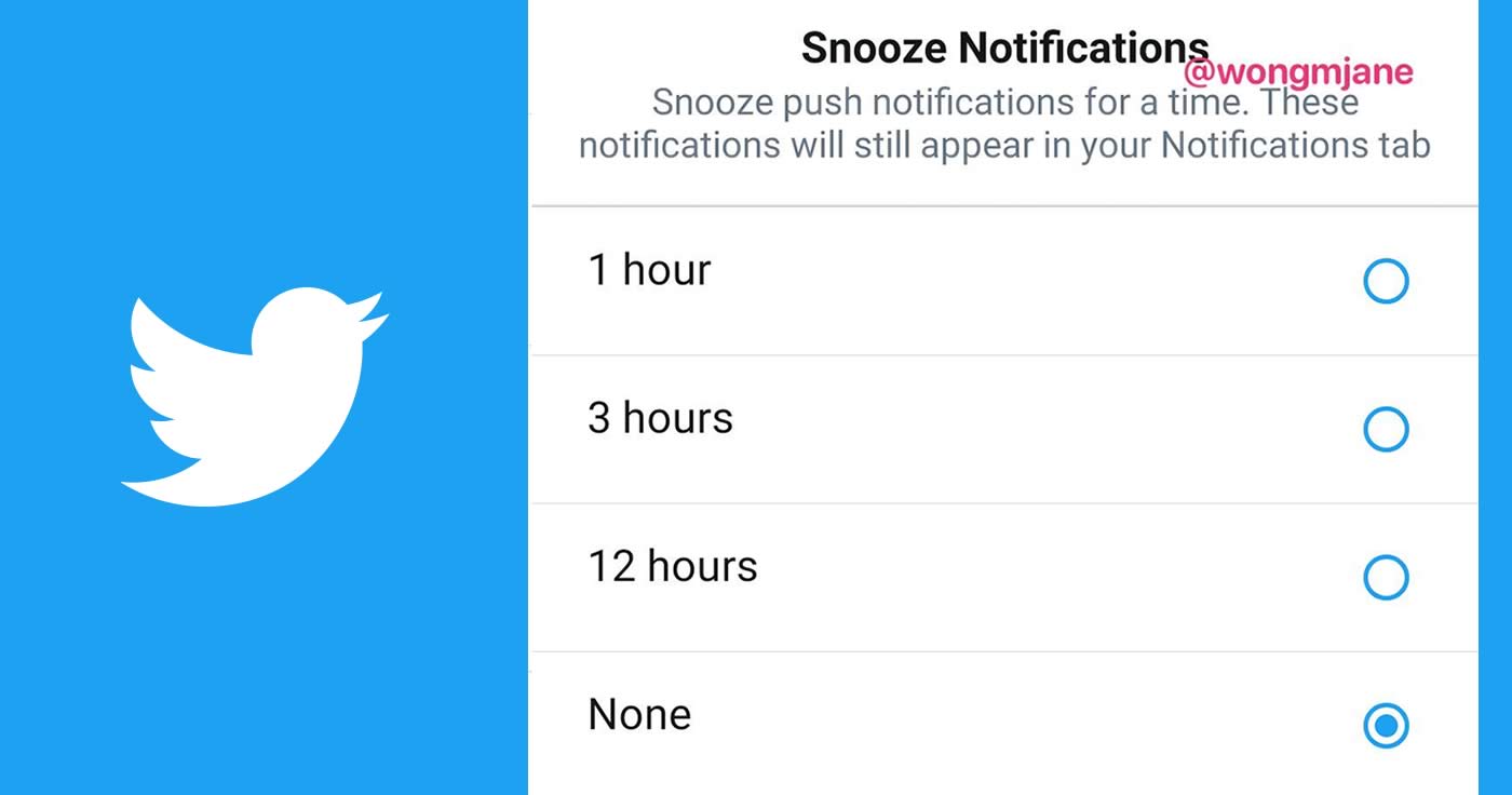 Twitter plant "Snooze-Button" bei Mitteilungen
