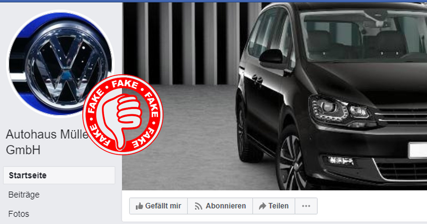 Fake-Gewinnspiel auf Facebook: Autohaus-Seiten besonders beliebt