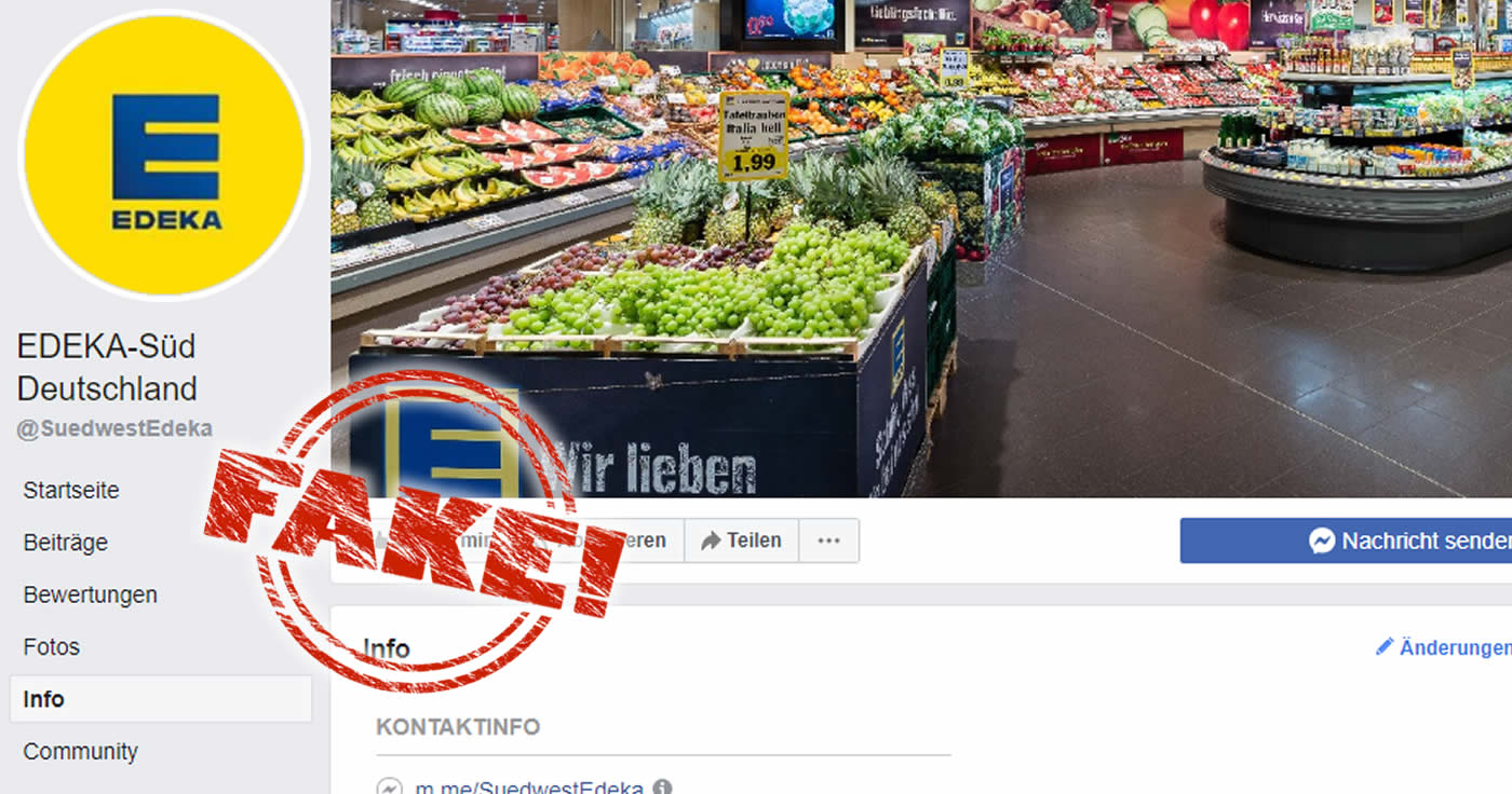 Facebook-Faktencheck zu: EDEKA-Süd Deutschland
