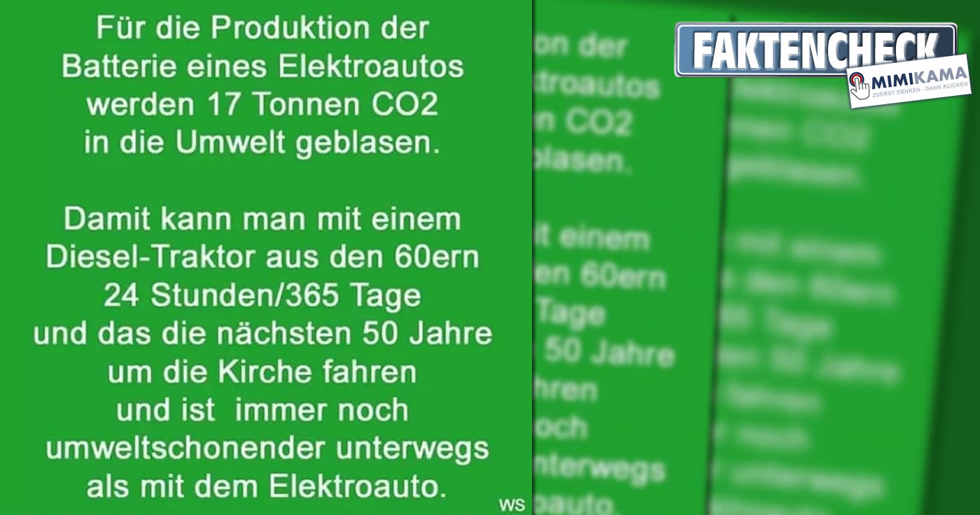Die 17 Tonnen CO2