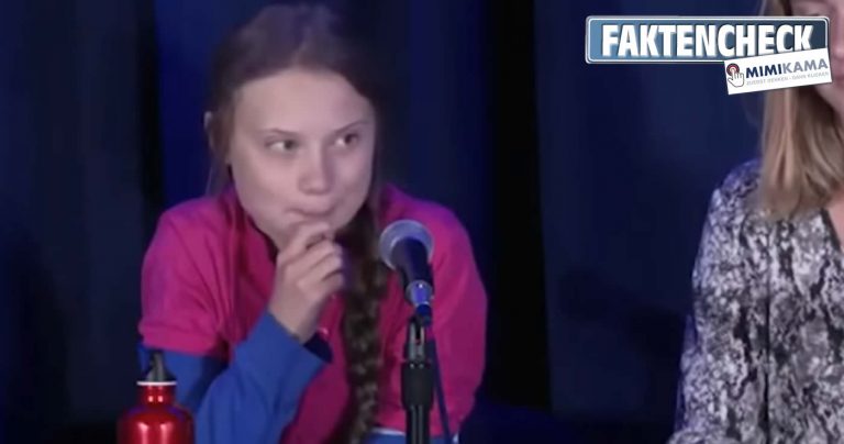 Faktencheck zum Video „Greta Thunberg ohne Drehbuch“
