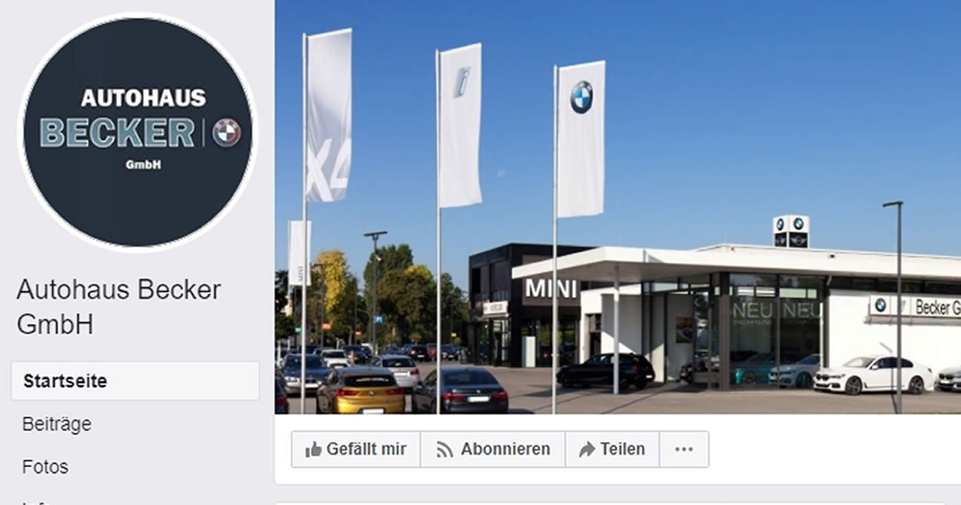 Facebook-Faktencheck zu: Autohaus Becker GmbH