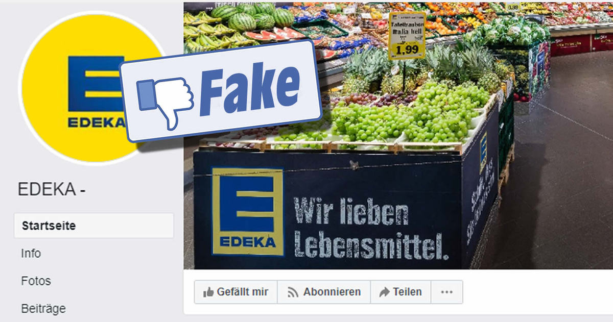 Facebook-Faktencheck zu: Edeka -