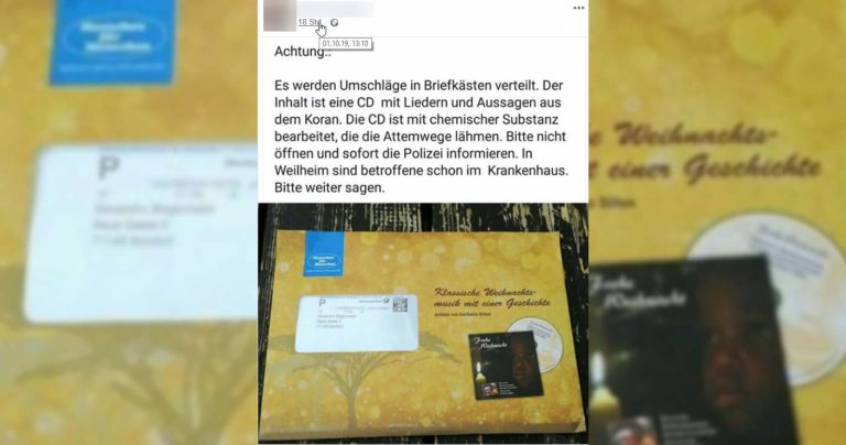 Fake: Die vergiftete CD im Briefkasten