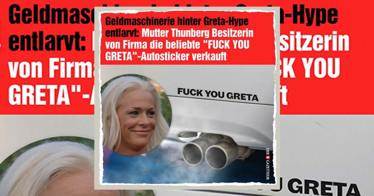 Faktencheck: Ist Thunbergs Mutter die Besitzerin einer Autosticker-Firma?
