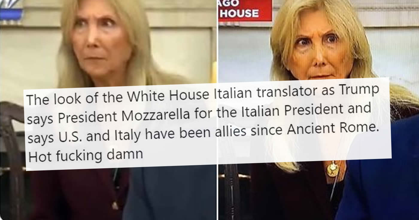 Mozzarella - Mattarella - Trump