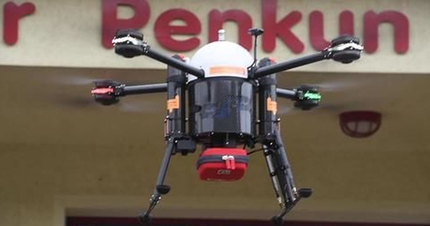 Können Drohnen Lebensretter unterstützen?