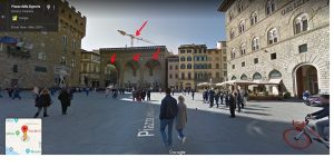 Gegenüberstellung auf Google Streetview