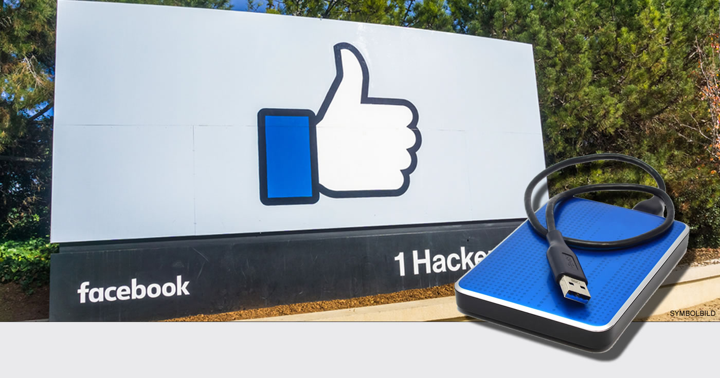 Festplatte mit Daten von Zehntausenden Facebook-Mitarbeitern gestohlen