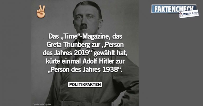Warum das Time-Magazin Hitler zum Mann des Jahres 1938 kürte