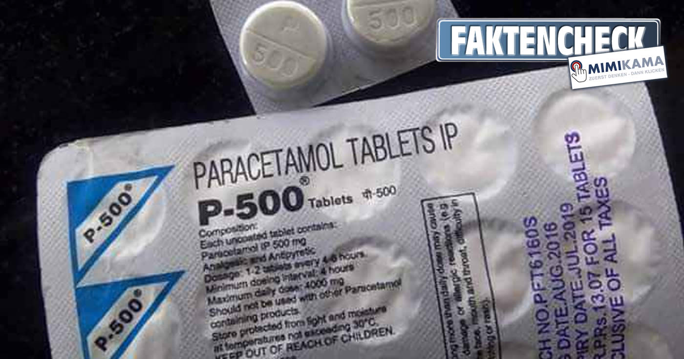 Faktencheck zu "Paracetamol mit Machupo-Virus verseucht"