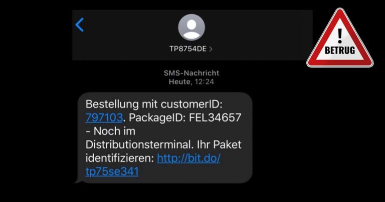 „Bestellung mit customerID“-SMS lockt in Abofalle