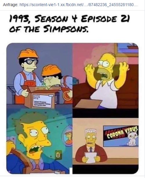 Simpsons Coronavirus Deutsch