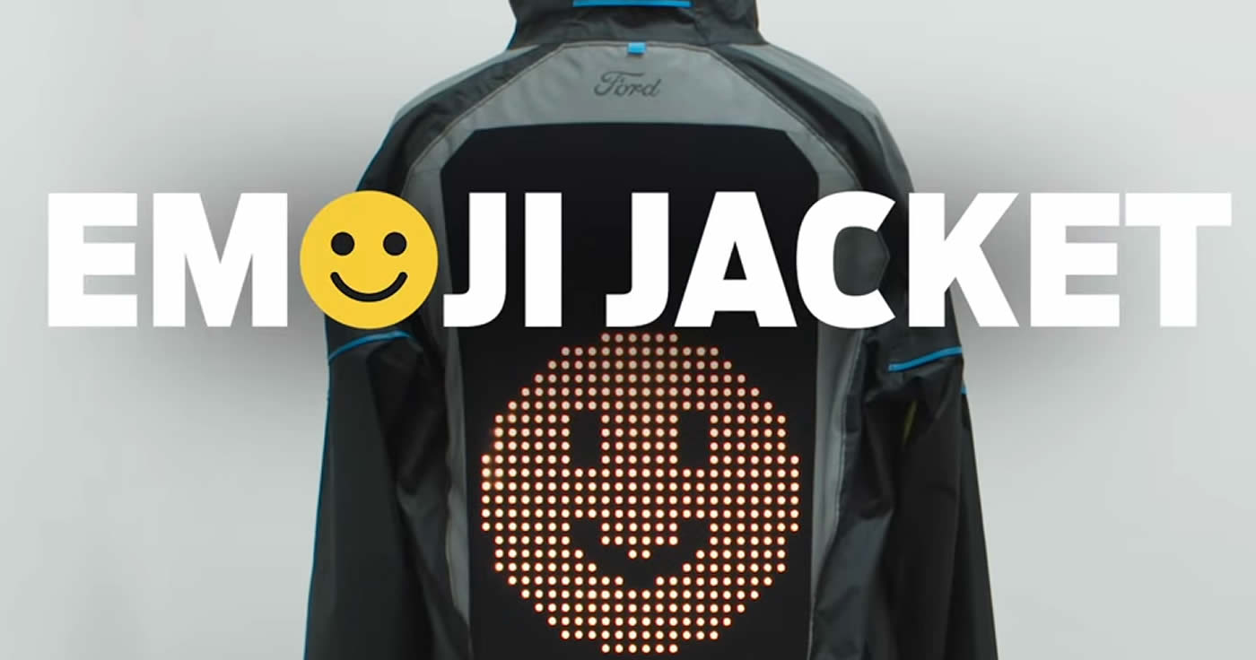 Autohersteller entwickelt Emoji-Jacke,
