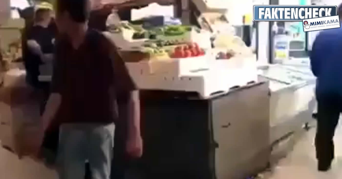 Video "Mann spuckt auf Gemüse" - der Faktencheck