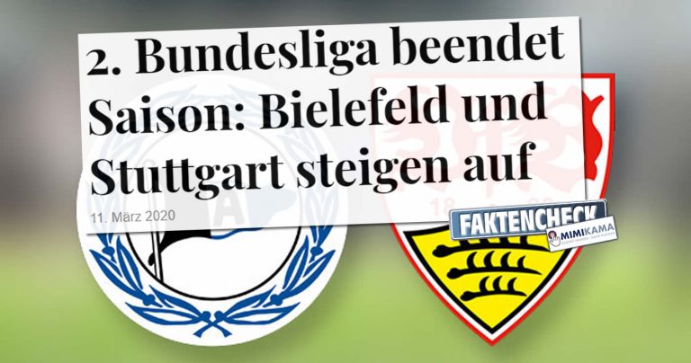 Zweite Bundesliga vorzeitig beendet, Arminia Bielefeld aufgestiegen!